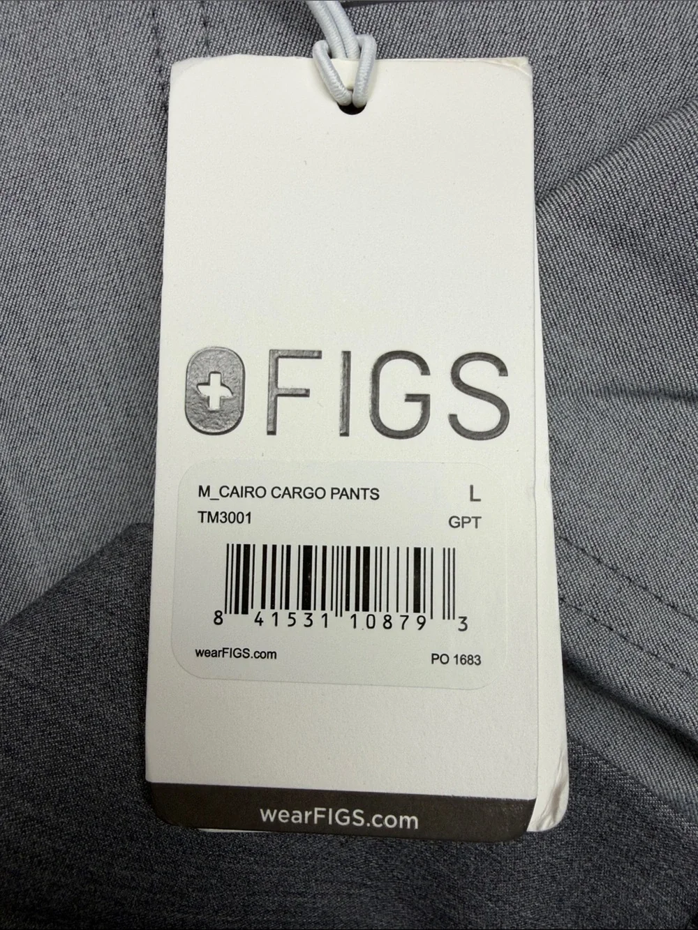 Figs Men's Cairo Cargo Scrub Pants  Graphite (2Pair)